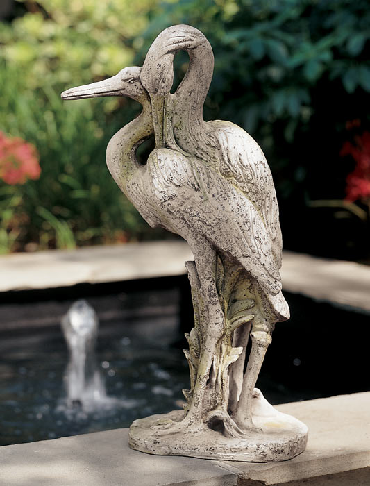 Loving Cranes Charleston Gardens