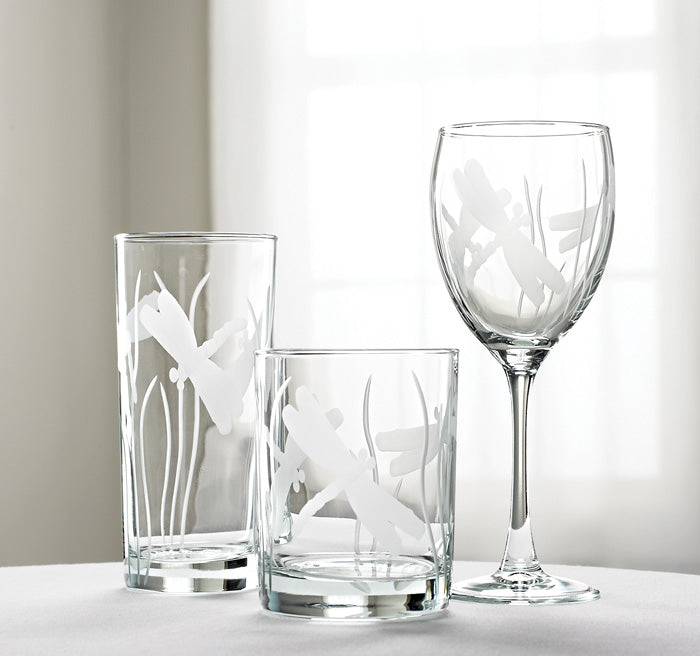 Dragonfly Glasses – Charleston Gardens