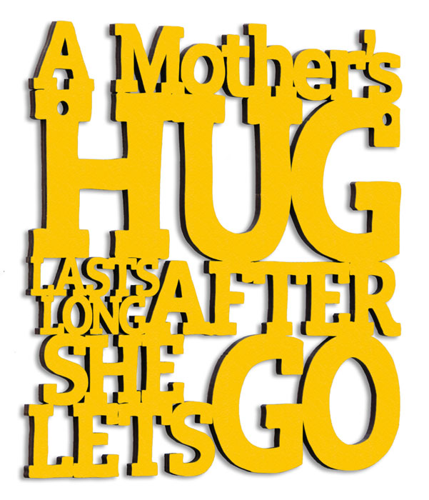 A Mother's Hug Wall Art