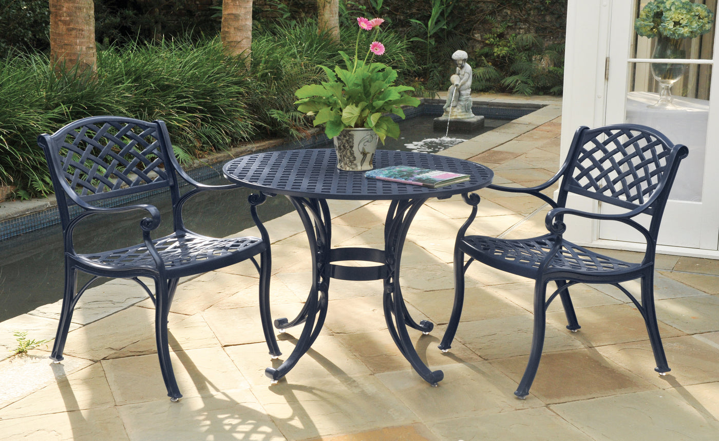 Drayton Bistro  Set (38"DIA. Table  and Two Chairs)
