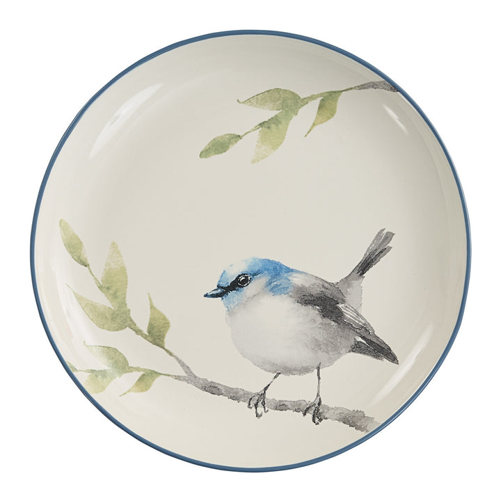 Bluebird Plates (Set of Four) & Bluebird Mugs (Set of Four