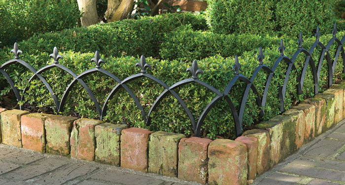 Aluminum Garden Fence (Set of Four Sections)