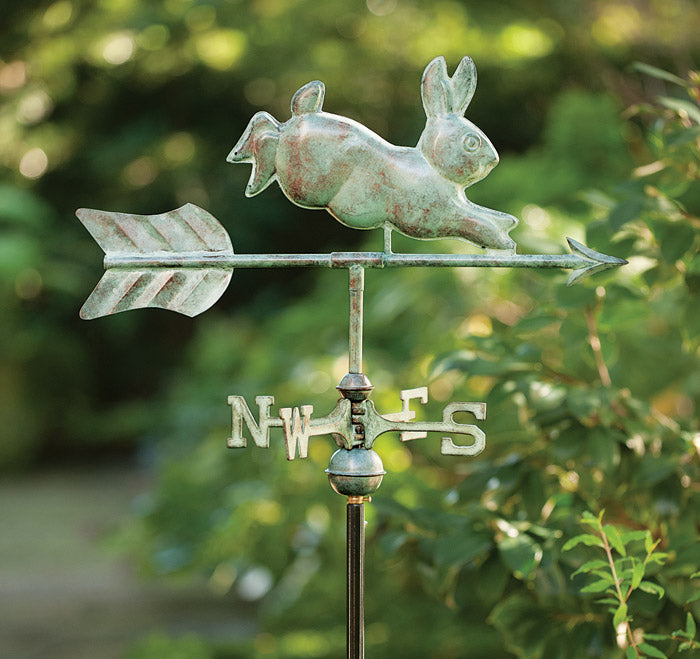 Rabbit Weathervane Charleston Gardens