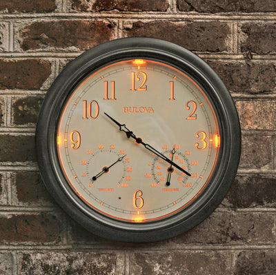 Illuminated All-Weather Clock