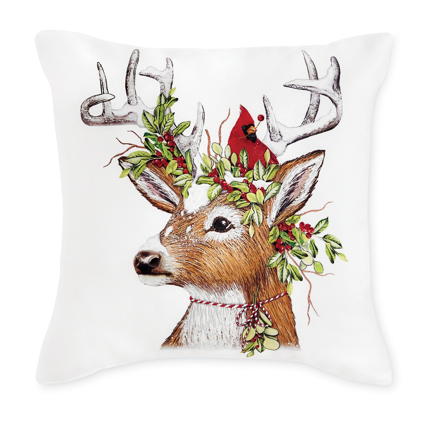 Winter Deer Pillow