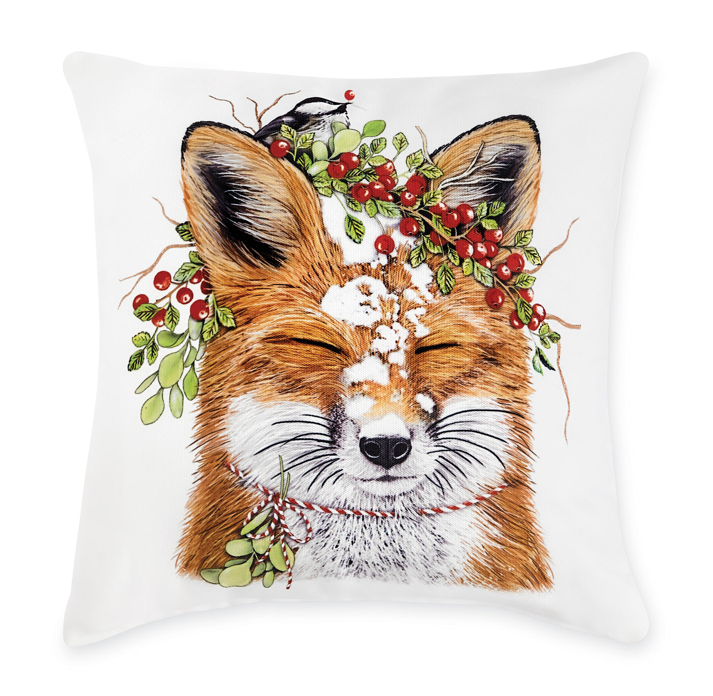 Winter Fox Pillow