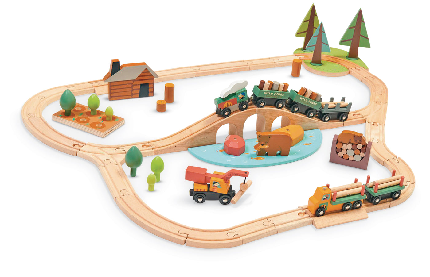 Woodland Logging Set