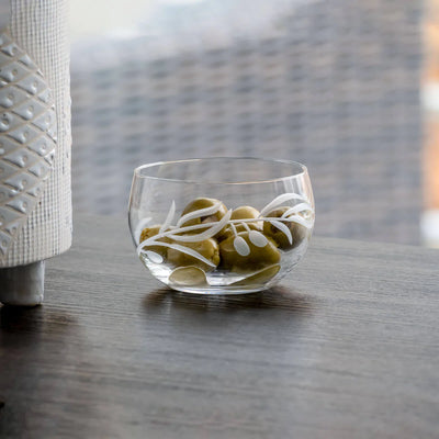 Olive Round Bowls (Set of Four)