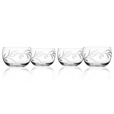 Olive Round Bowls (Set of Four)
