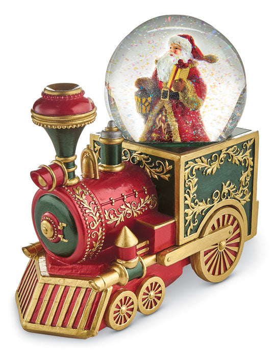 St. Nick Express Snow Globe