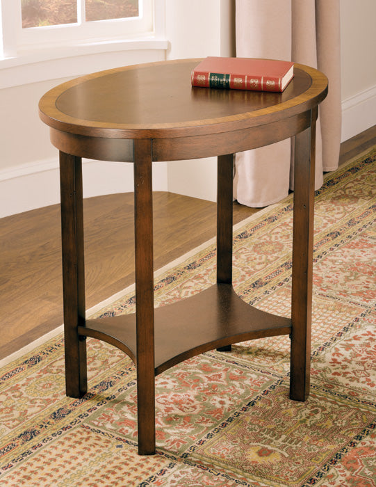 Oval Table with Elm Banding