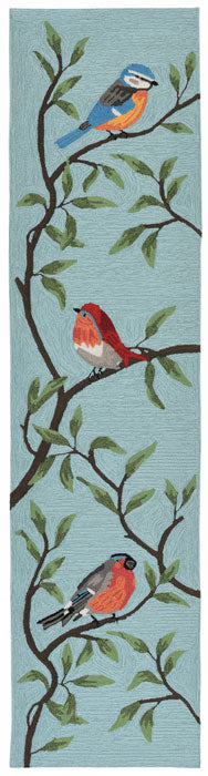 Birds on Branches Rug – Charleston Gardens