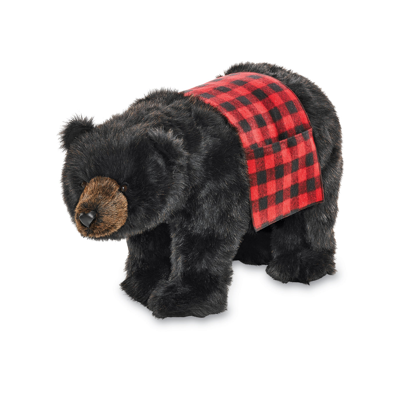 Black Bear Ottoman