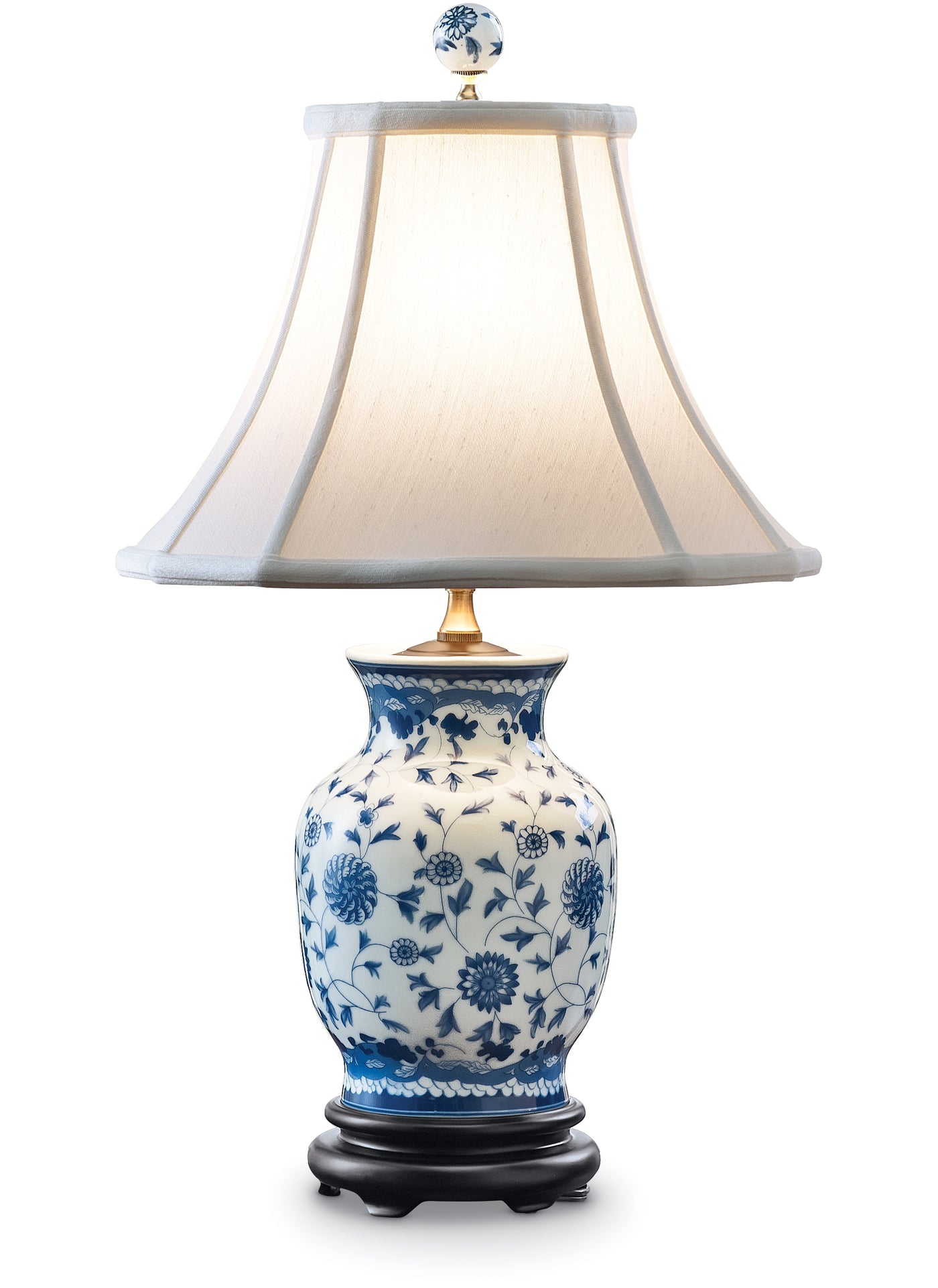 Blue and White Classic Lamp