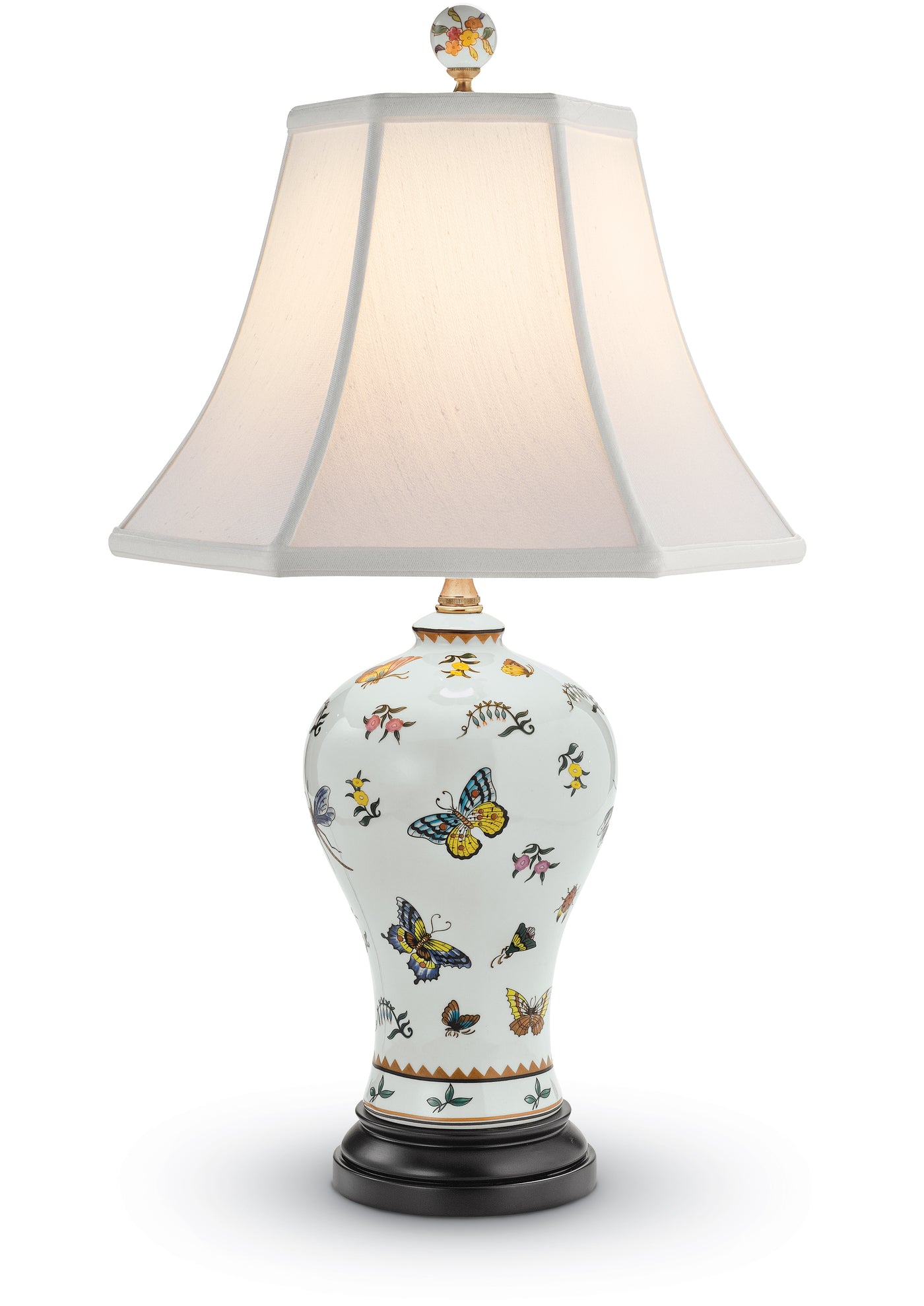 Butterfly Porcelain Lamp