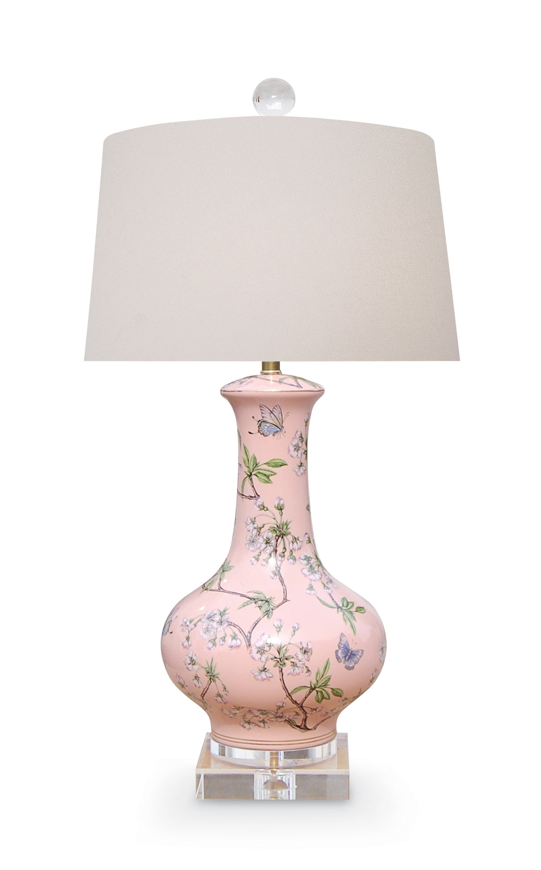 Pink acrylic lamp hotsell