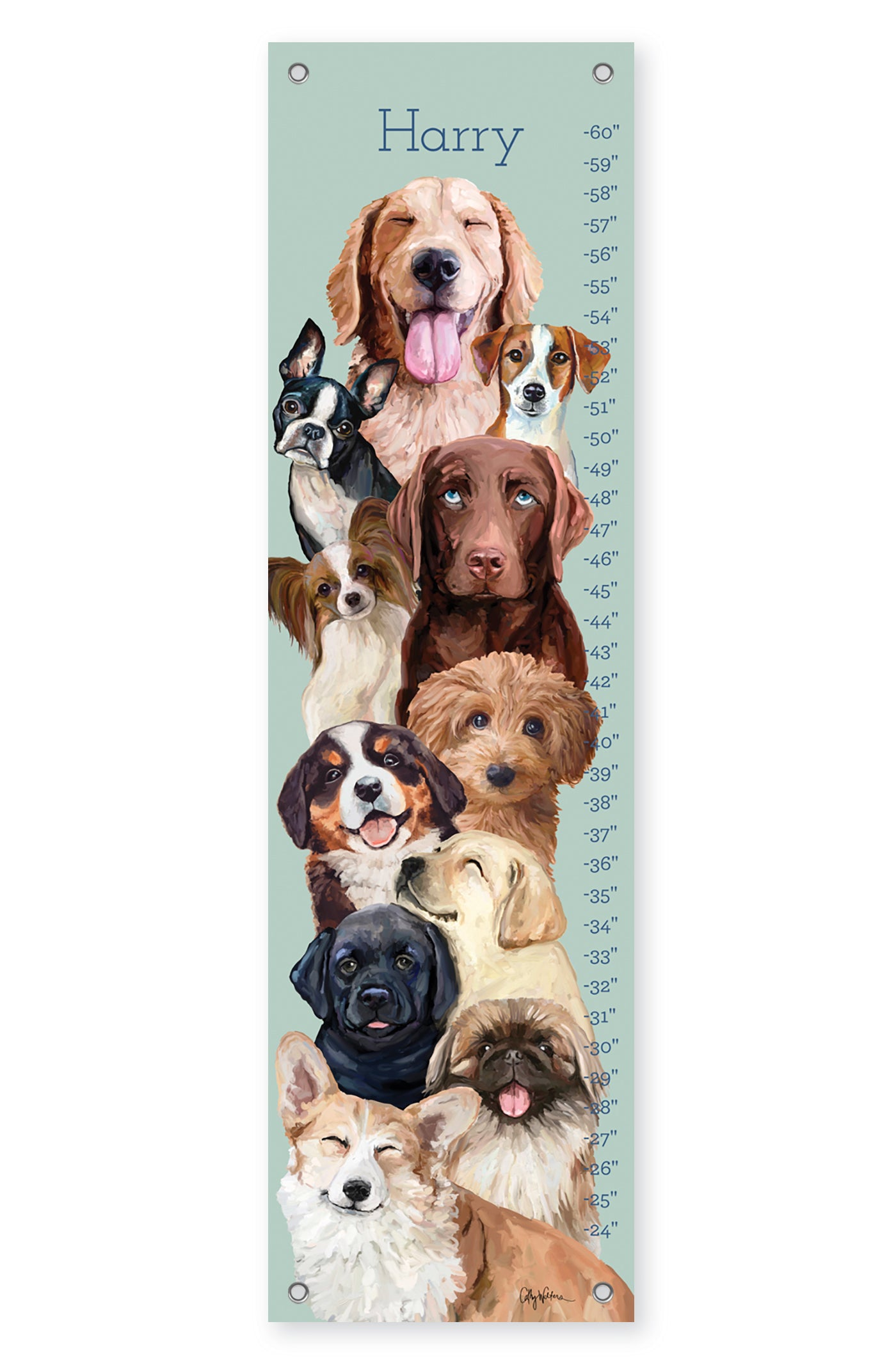 Growth Chart - Pup Pals