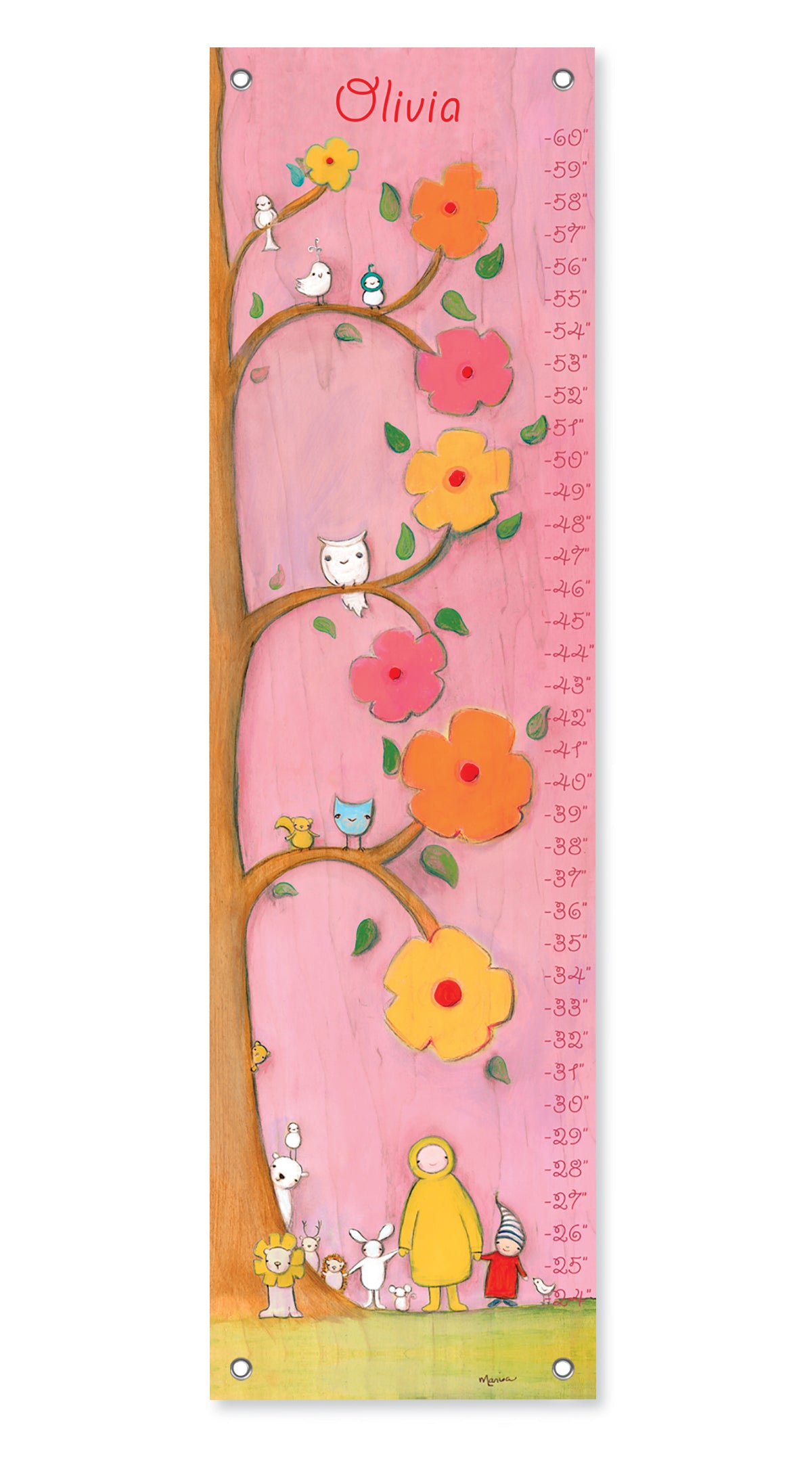 Growth Chart - Flower Tree