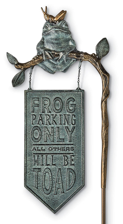 Frog Parking Sign