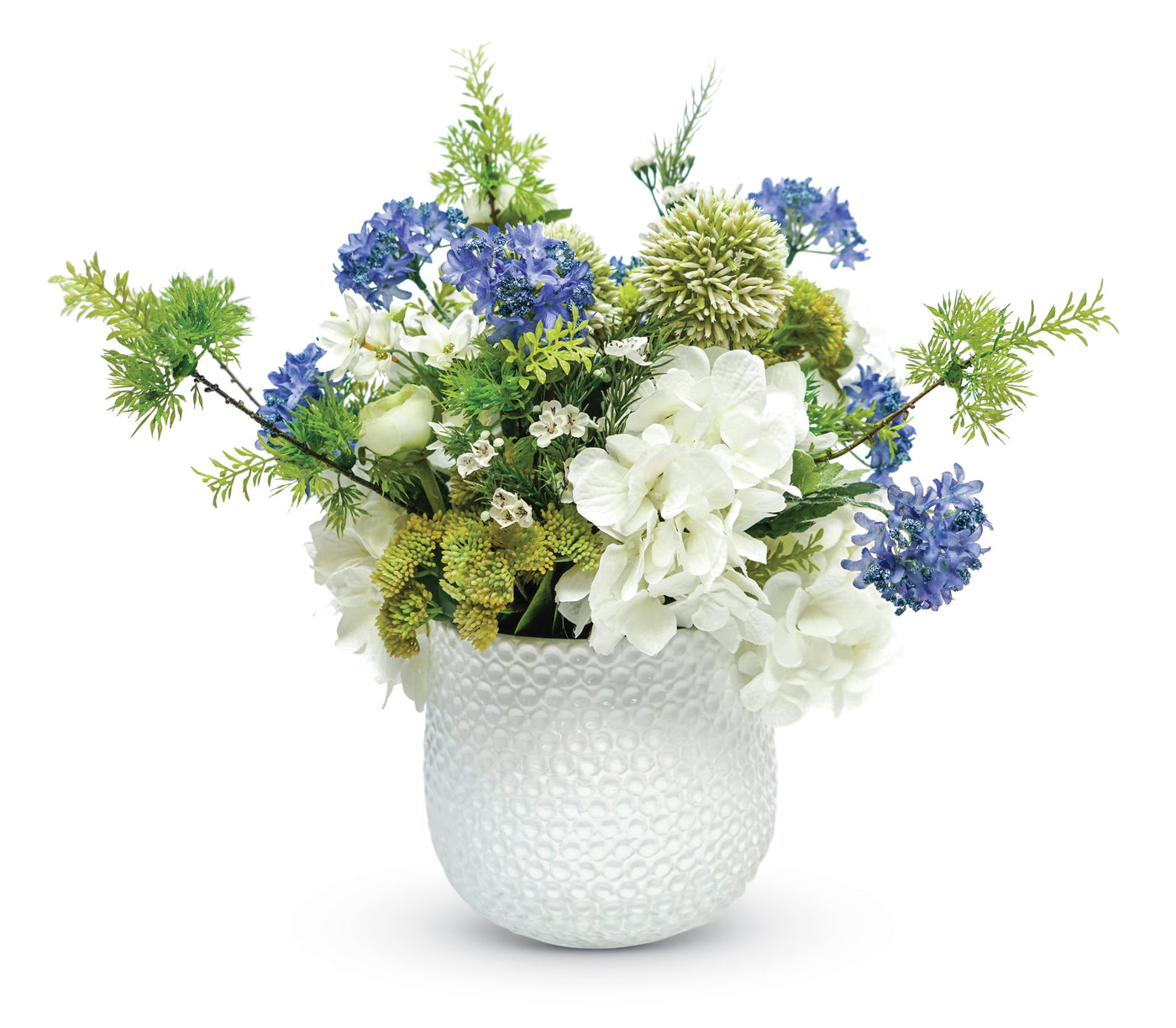 Blue and White Spring Florals