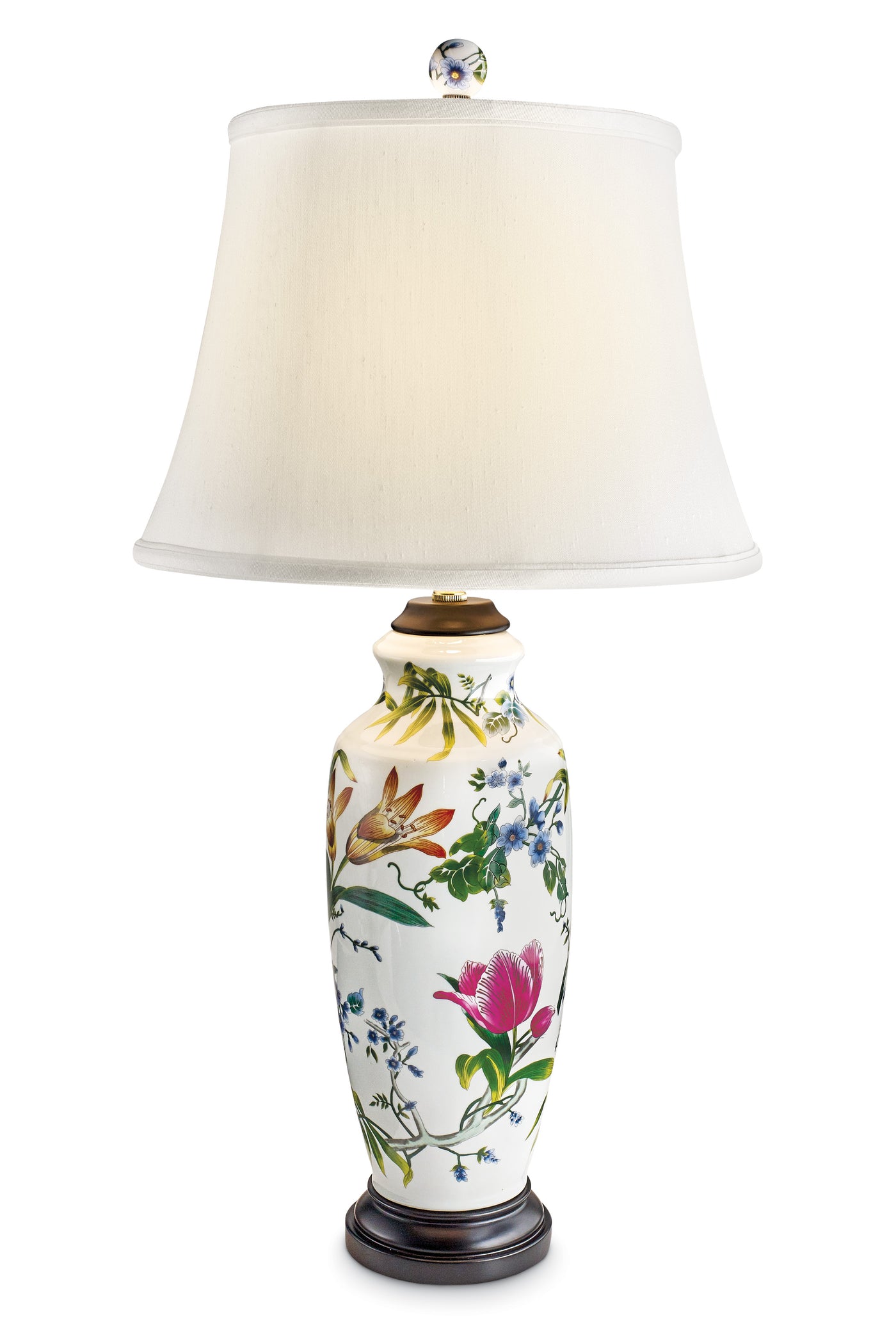 Tulips and Lilies Lamp