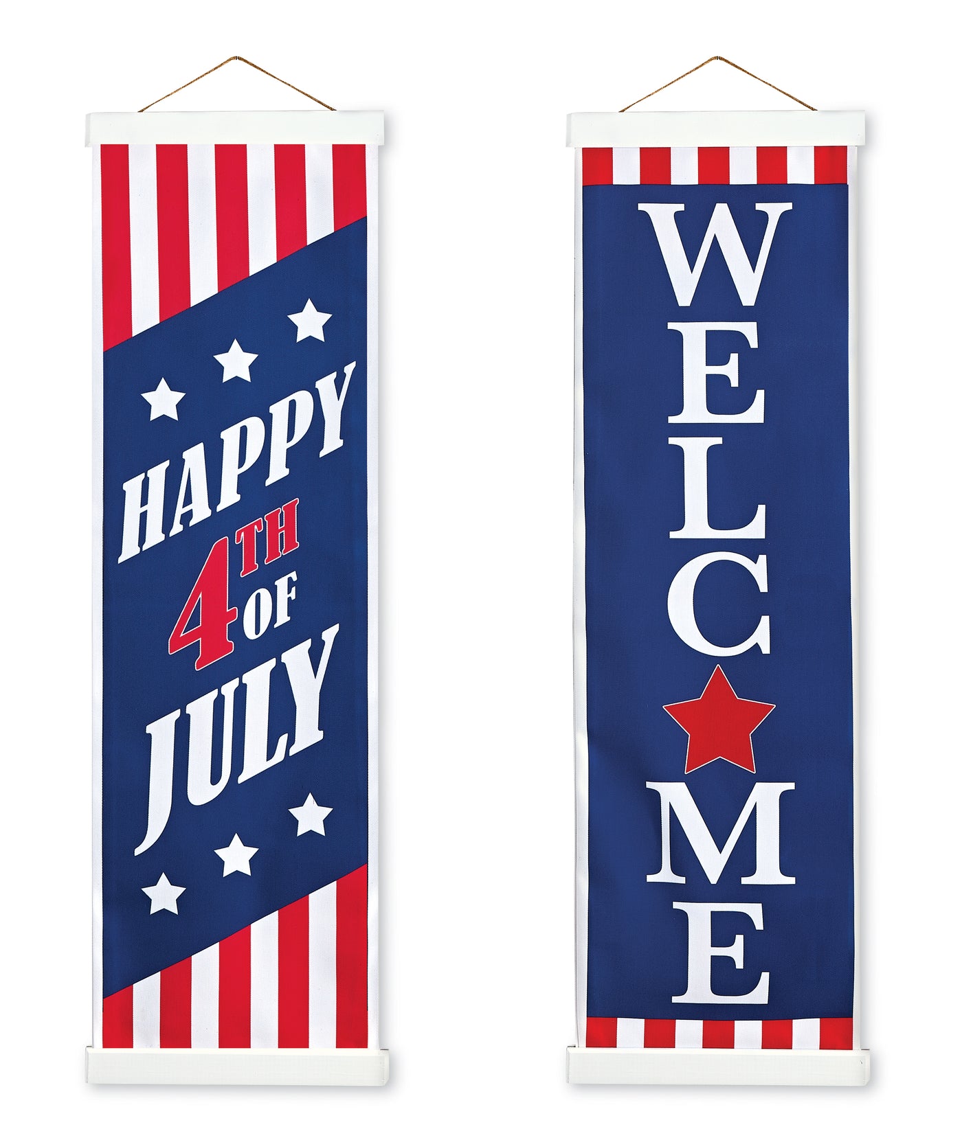 Happy 4th of July Banner and Welcome Banner