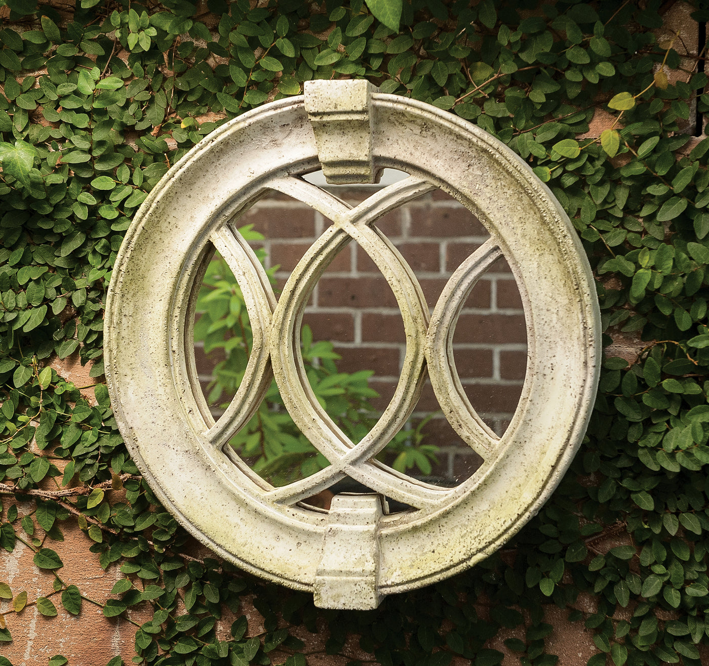 Round Garden Mirror