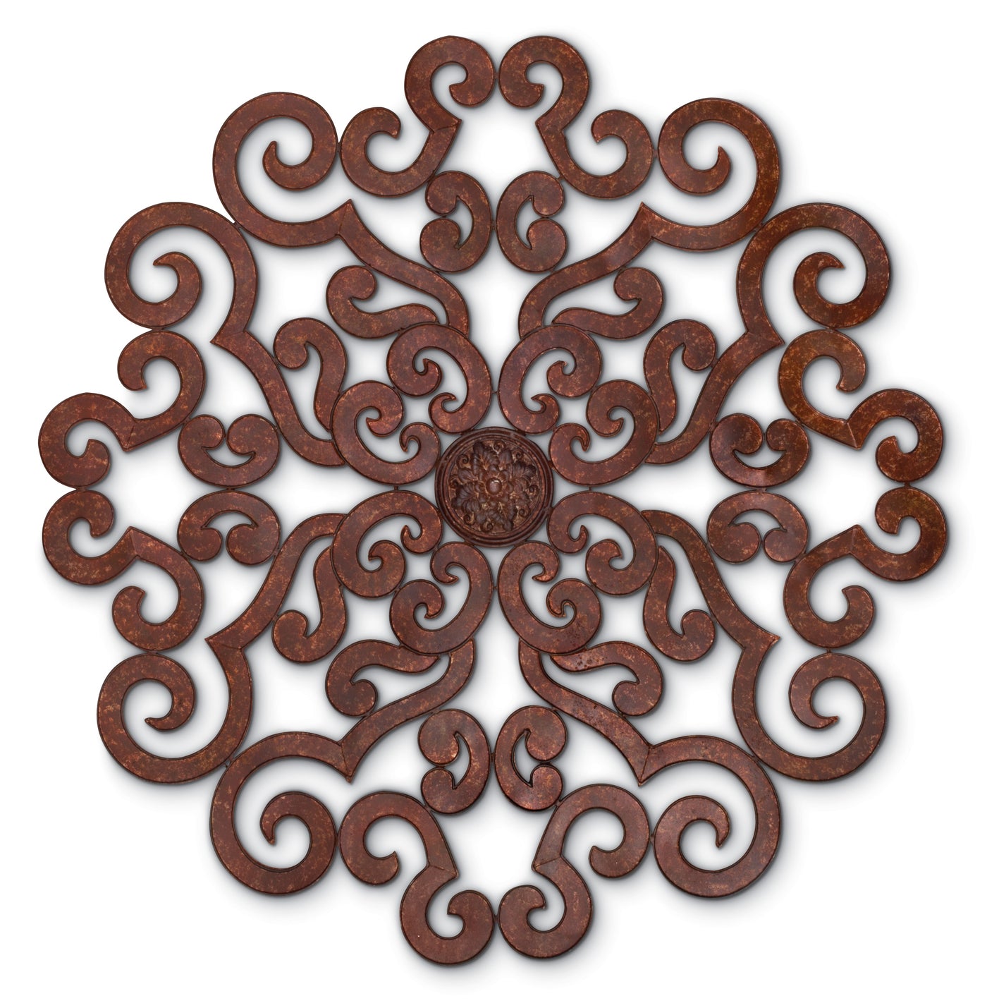 Scrolled Medallion Wall Art