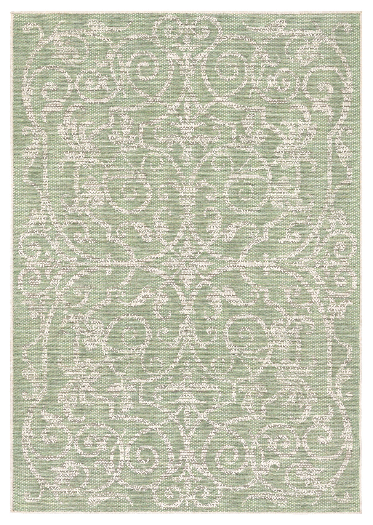 Scrolled Rug – Charleston Gardens