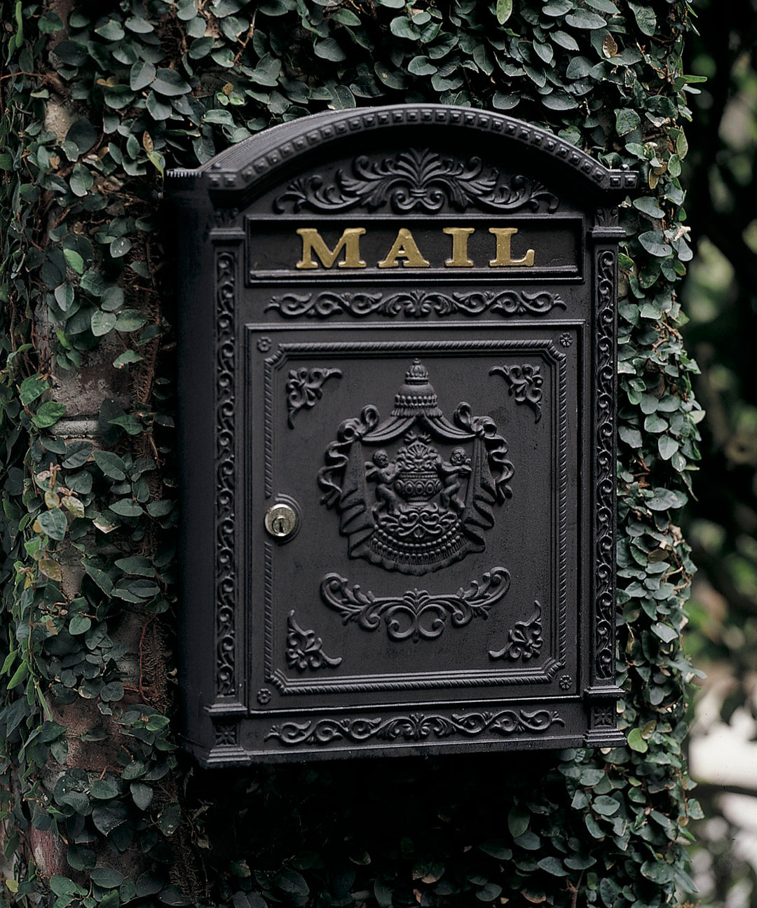 Victorian Cast Aluminum Mailbox House Numbers Victorian Mailbox The