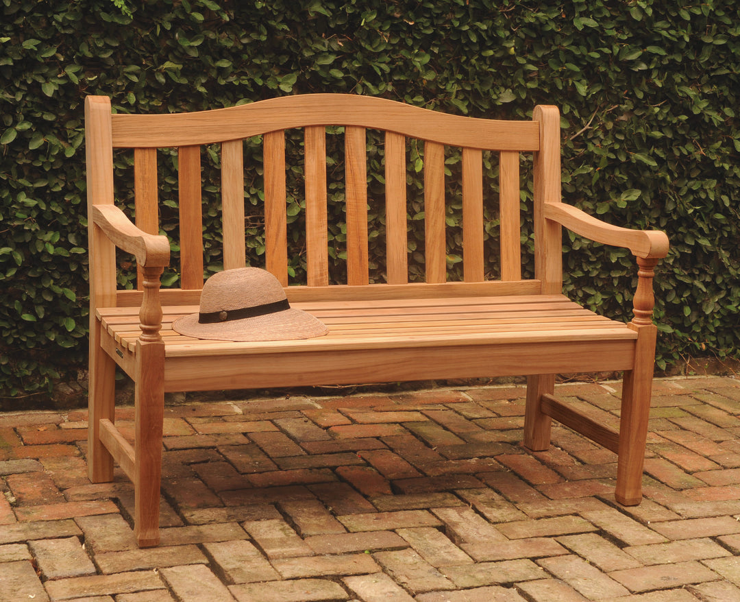 Waveney Teak Bench Charleston Gardens