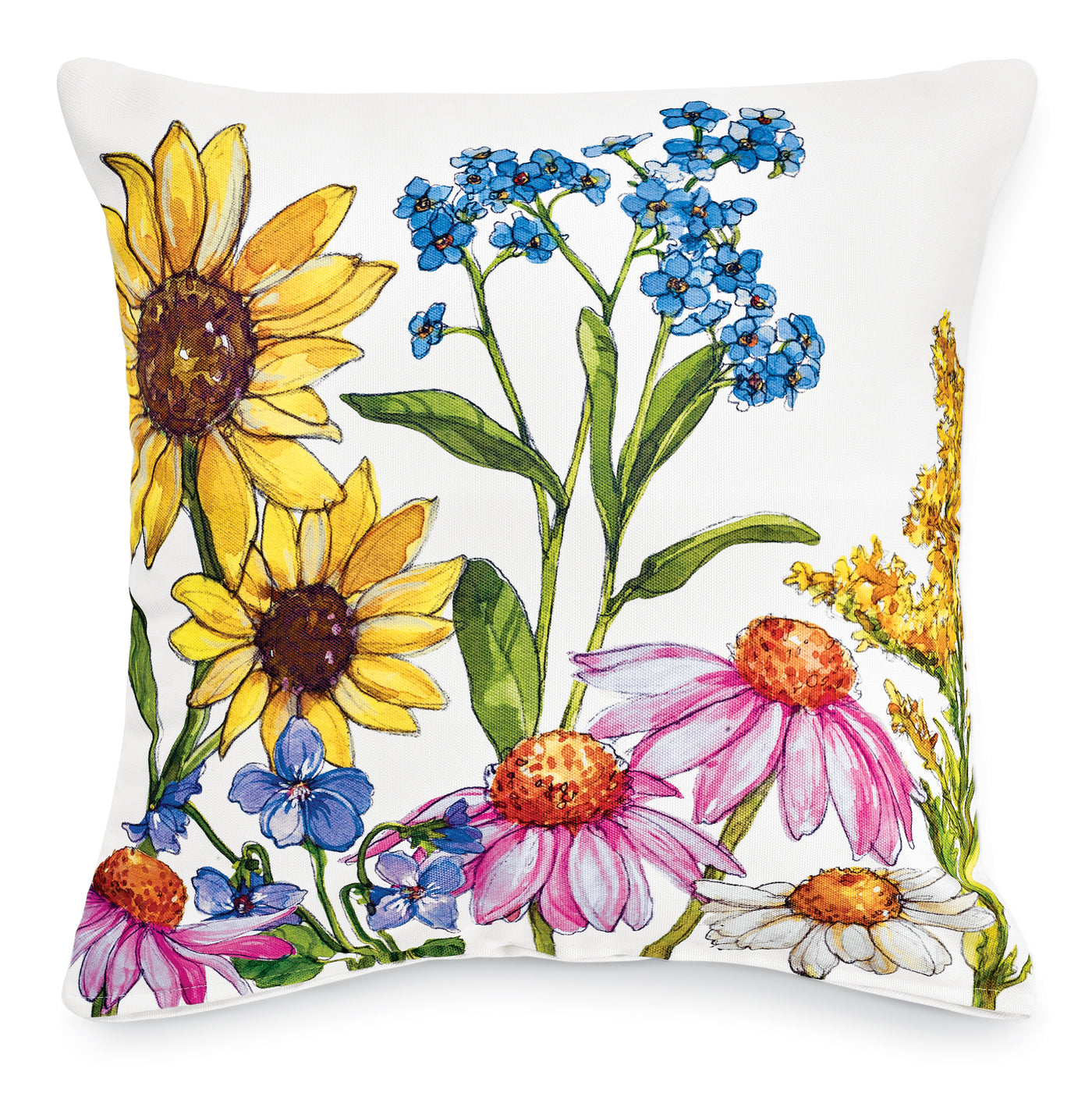 Wildflowers Pillow II